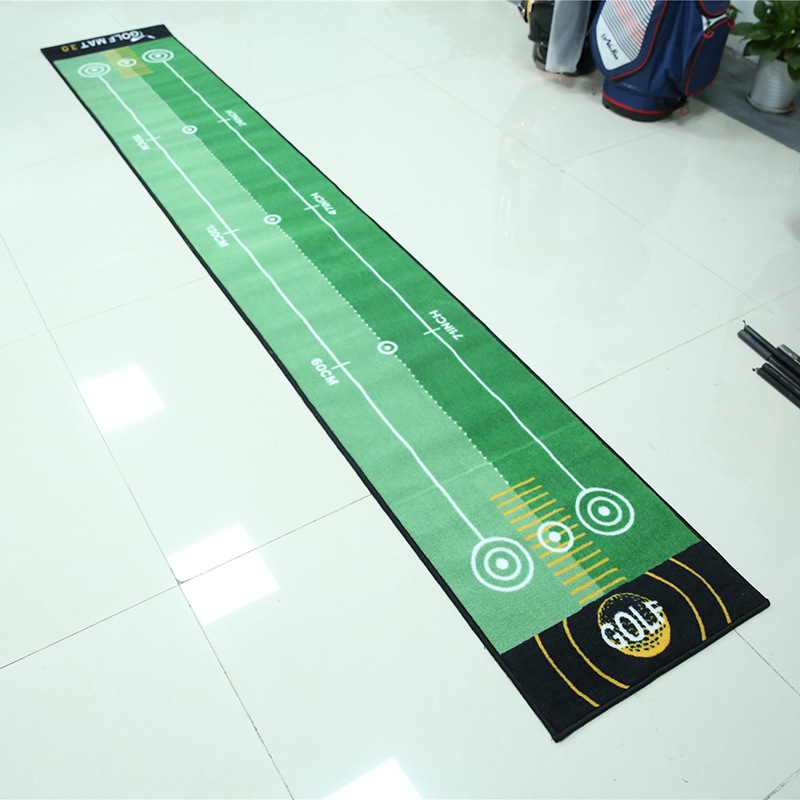 Directo de fábrica de golf interior putter Mat putter entrenador interior ejercitador antideslizante base práctica suministros