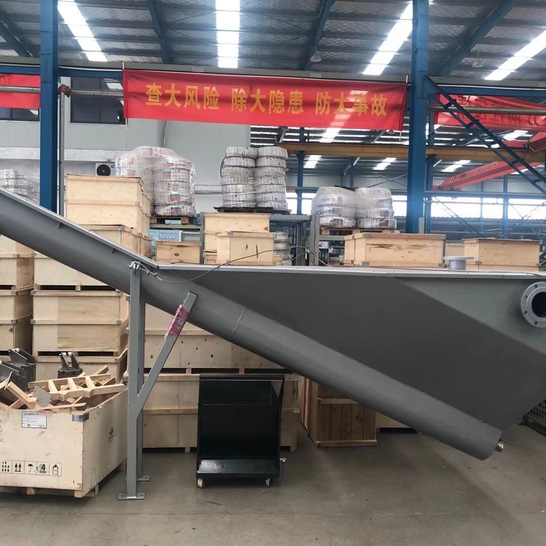 砂水分离器型号及参数 沉砂池螺旋式无轴砂水分离机LSSF-320