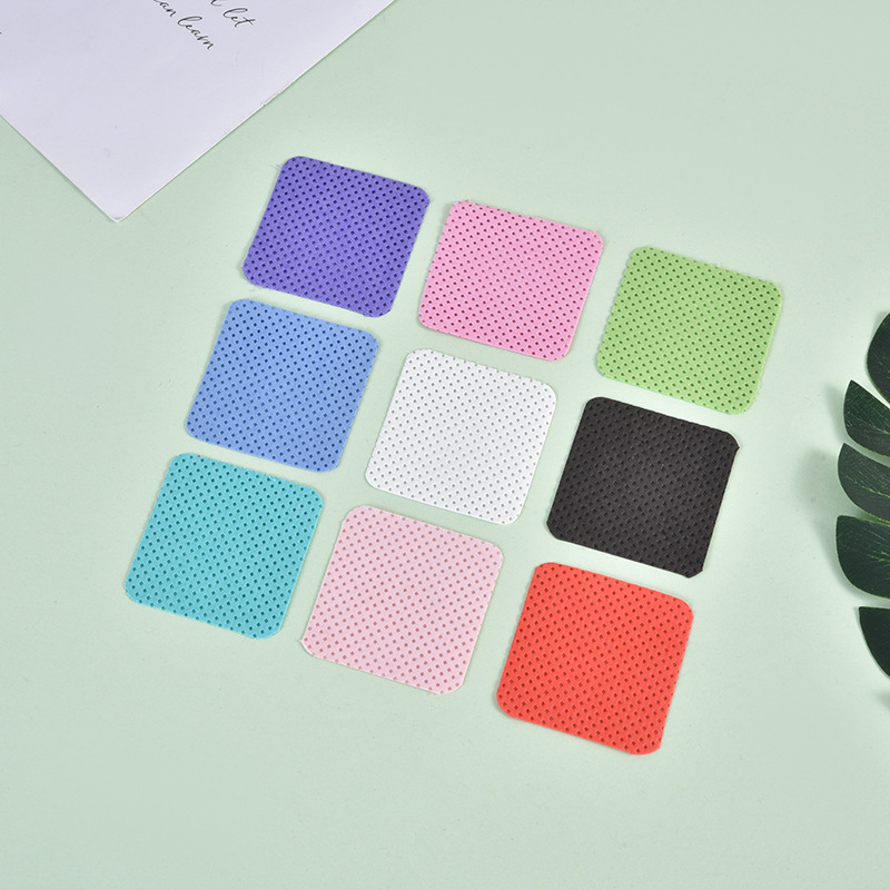 Lavado de uñas de algodón, removedor de uñas, pegamento para pestañas, algodón limpio, algodón para uñas, algodón para uñas, pegamento para la boca de la botella, algodón para uñas, algodón para uñas