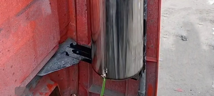 Chai Nuan stainless steel auxiliary fuel tank, 60-liter capacity, for Jiefang, Huan, and DeLong trucks, diesel-powered, independent modification