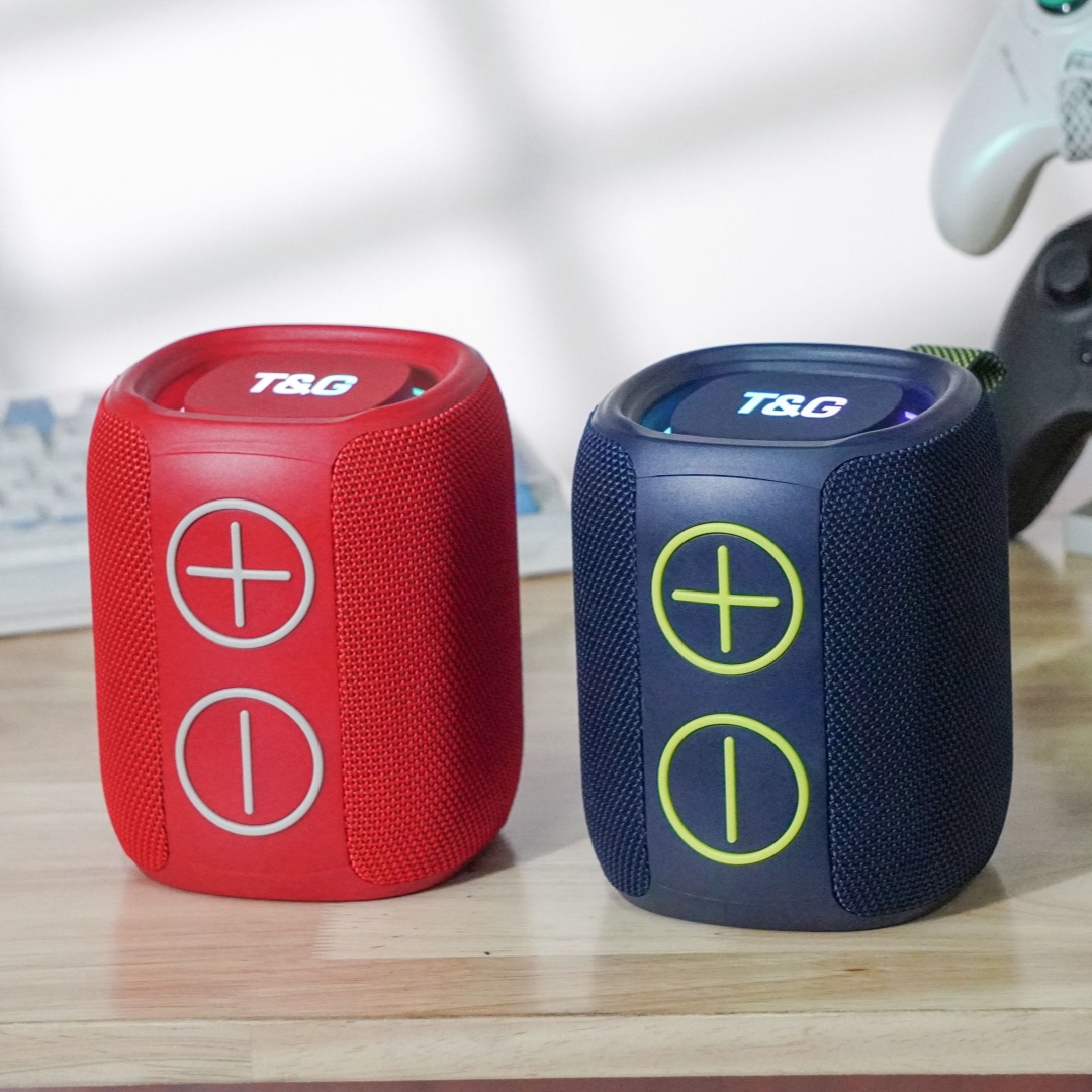 Explosión transfronteriza TG486mini altavoz Bluetooth tarjeta portátil de alto volumen TWS moda al aire libre regalos subwoofer