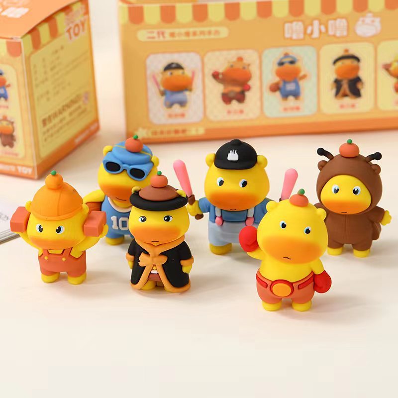 カピバラ ルル ブラインドボックス人形 漫画周辺人形 手作り装飾品 ストレス解消 かわいい小さなおもちゃ ナザ ブラインドボックス|undefined