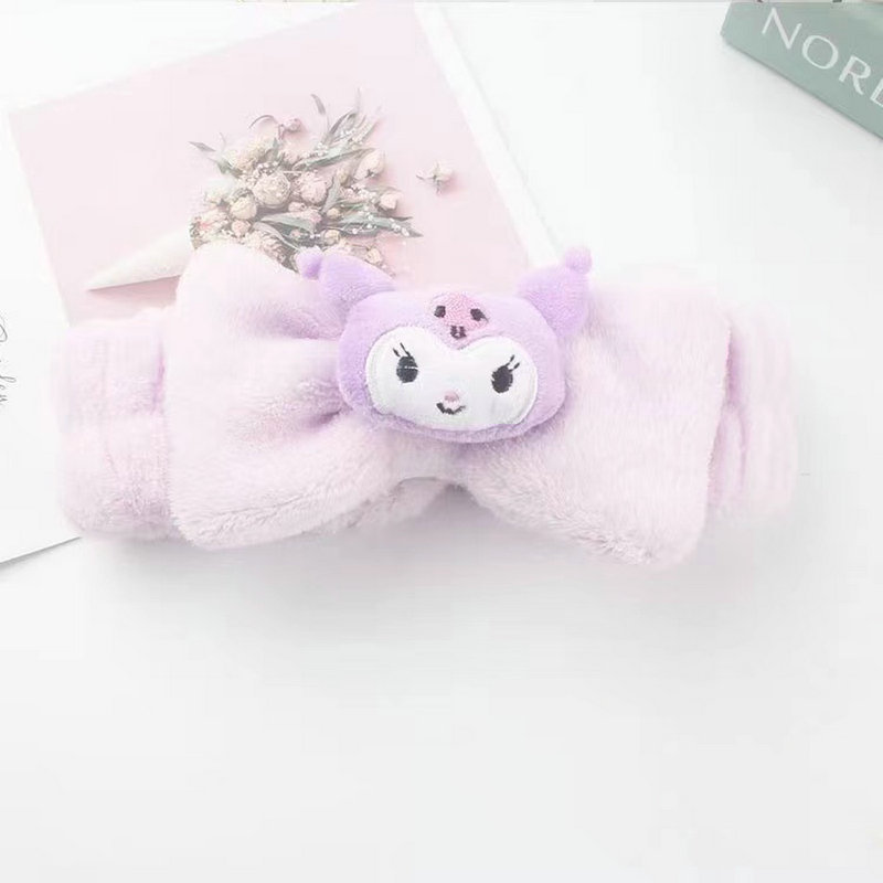 Nuevo estilo coreano Internet celebridad de dibujos animados lindo animal banda simple y conveniente cara máscara pelo banda fábrica suministro