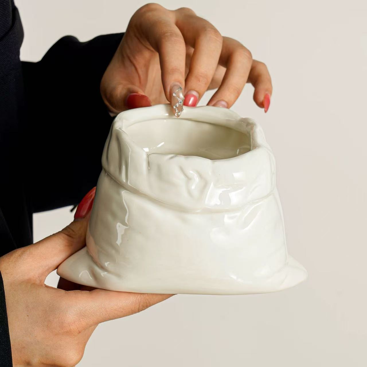 Nicho de diseño sensación de taza de regalo de cumpleaños para chicas taza de regalo de mano extraña taza de agua caja de regalo image 3
