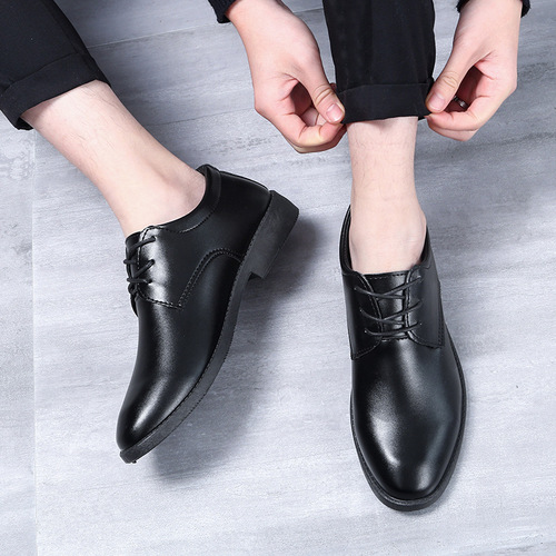 Boots for men, new groom and best man, men's leather shoes, business formal and casual shoes, British youth wedding shoes, men's shoes