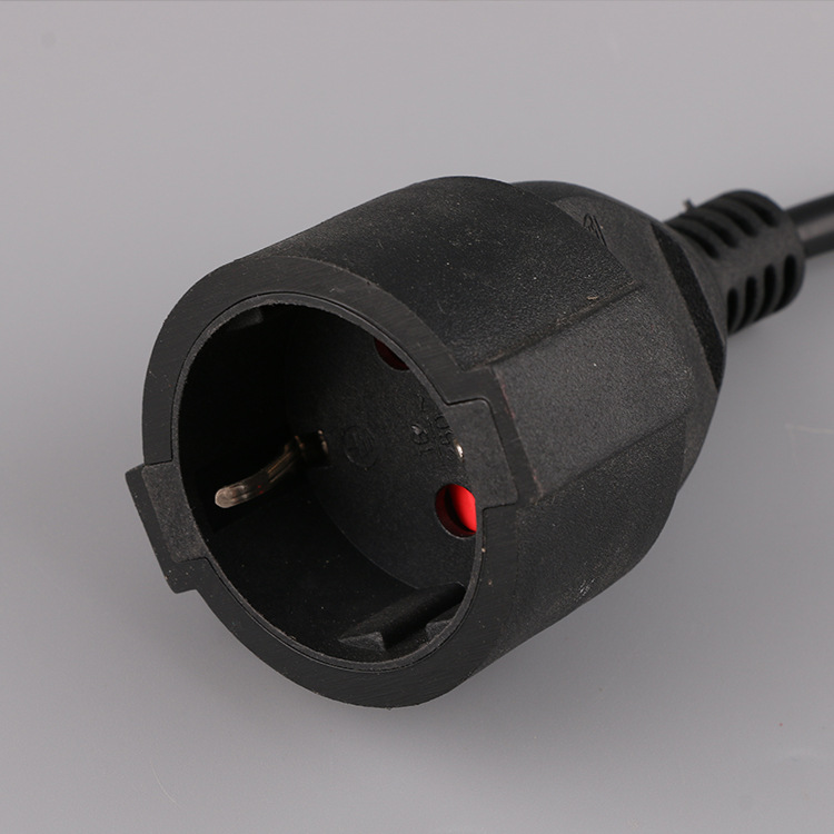 IP44插头插座带盖GS德式法式IP44防溅延长线欧规欧规认证防水