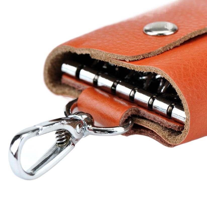 Key bag leather wholesale Guangzhou stall good supply men's car key bag factory direct sales
