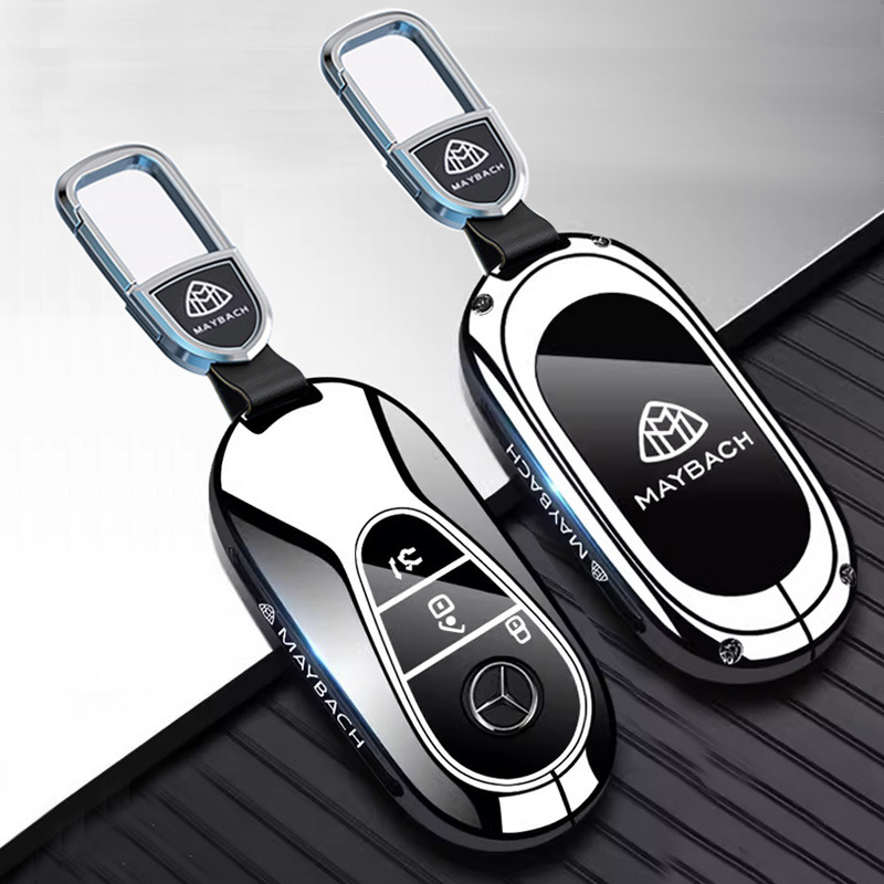 Suitable for Mercedes-Benz Maybach S-Class S400L Key Cover New S480 Shell S580 Buckle Gls600/450L Car G-Class Bag