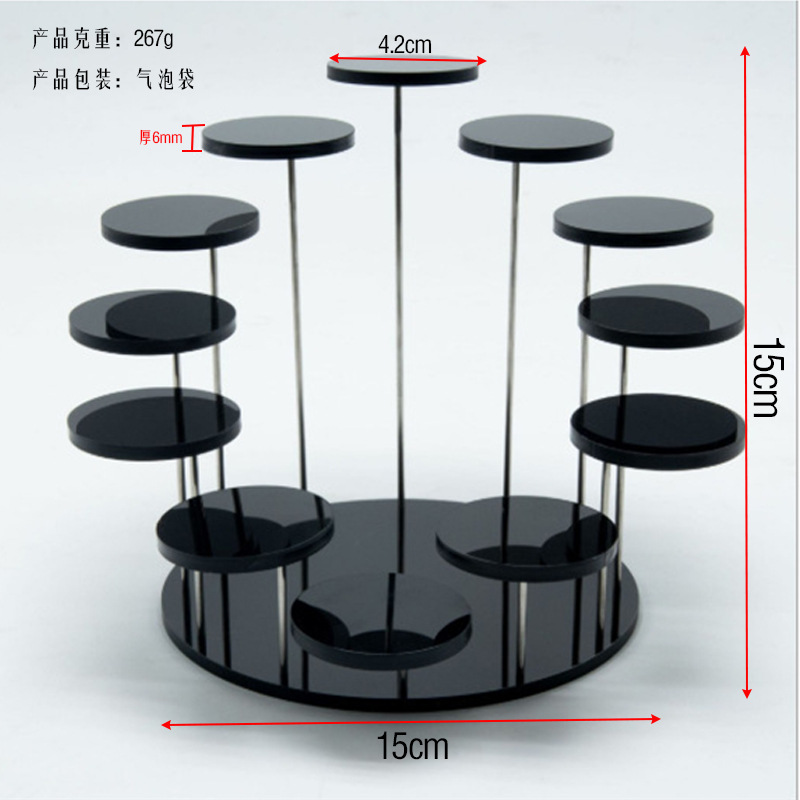 Black round 12-bit (metal rod)