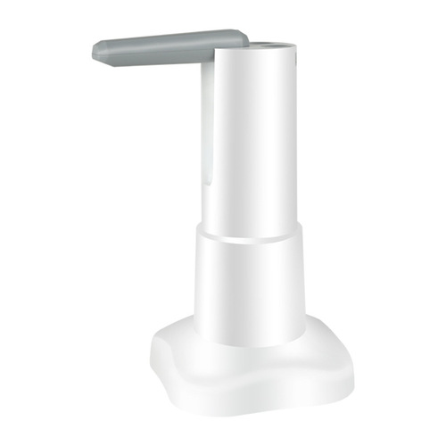 Electric charging water dispenser with automatic suction and pressurized water output for bottled water; compact, foldable design for purified mineral water.