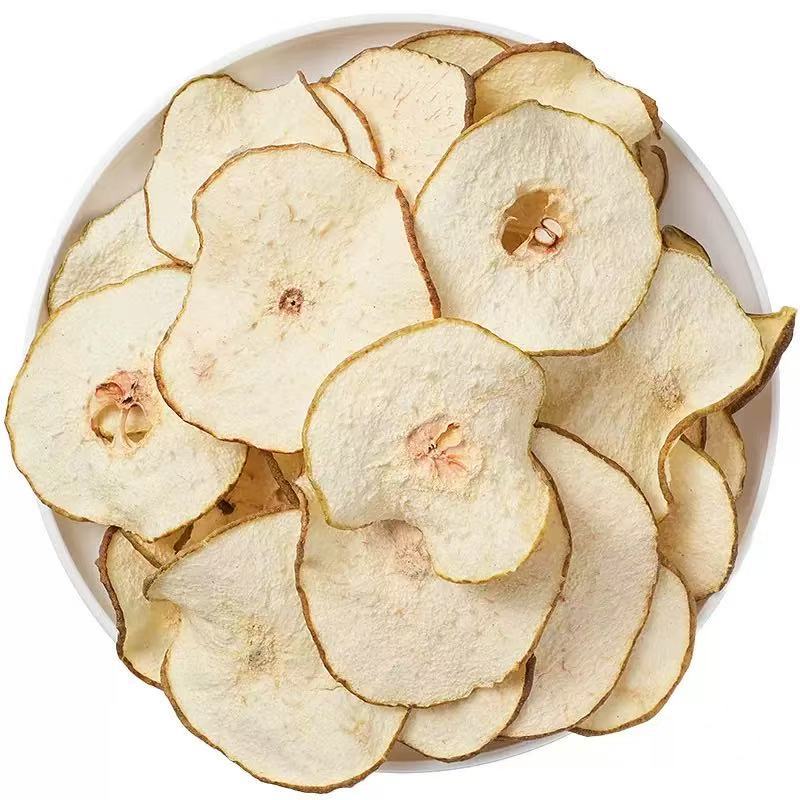 Dried Pear Slices 500g Sugar Free Fruit Tea Slices for Cold Brew and Hot Infusion in use