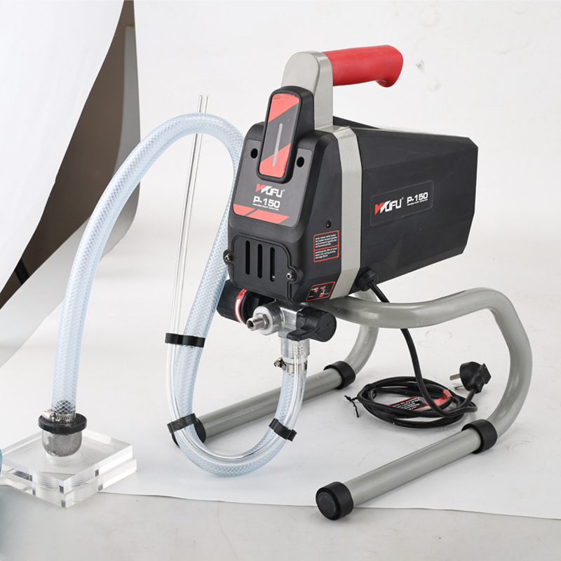 Máquina de pulverización sin aire de alta presión personalizada transfronteriza P-150M máquina de pulverización de pintura de látex para mejoras del hogar 1000W máquina de pulverización de pintura eléctrica