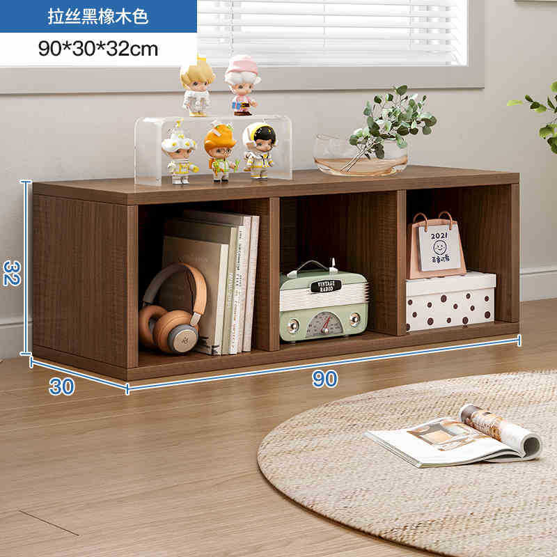 Armario de cama de dormitorio, armario bajo, combinación libre de armario de ventana, armario de tira larga al final de la cama, armario de almacenamiento a prueba de polvo, armario de almacenamiento de rendija estrecha