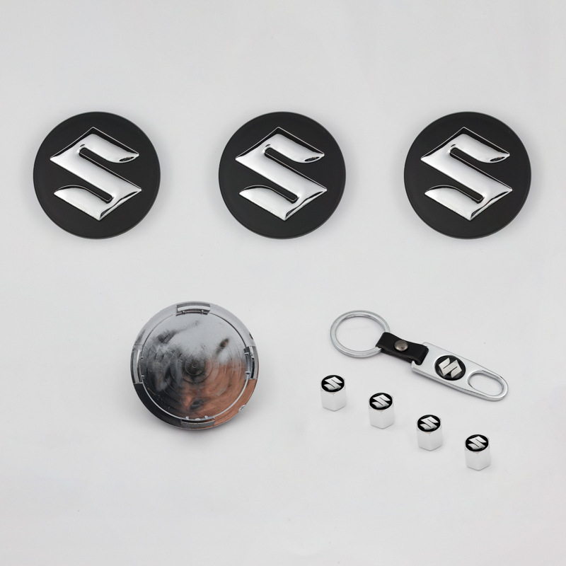 Suitable for Suzuki Wheel Hub Caps for New Sx4, Swift, Ignis, Alto, and Vitara Car Tire Center Caps