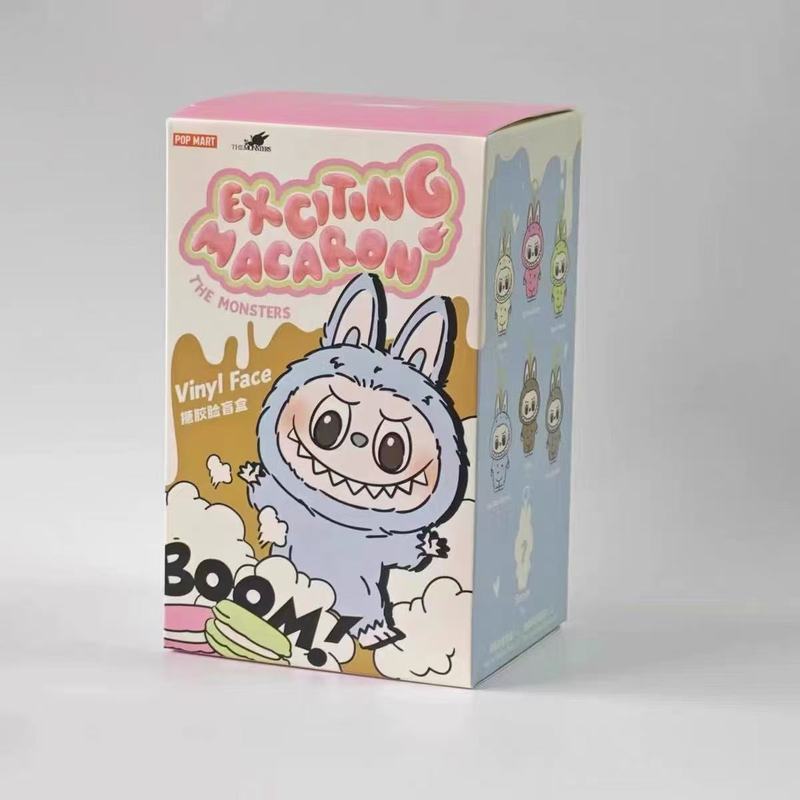 バブルマート ラブブ 1代目 ラブブ マカロン ビニールフェイス ブラインドボックス ぬいぐるみ キーホルダー ギフト用|undefined
