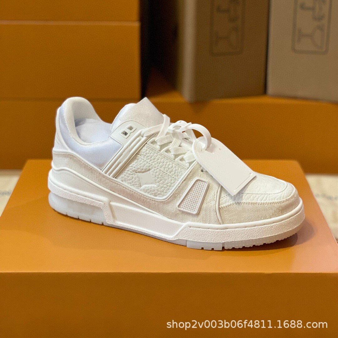 2023 nueva zapatilla casual mujer entrenador burro moda pareja zapatos zapatillas planas hombres y mujeres zapatos blancos