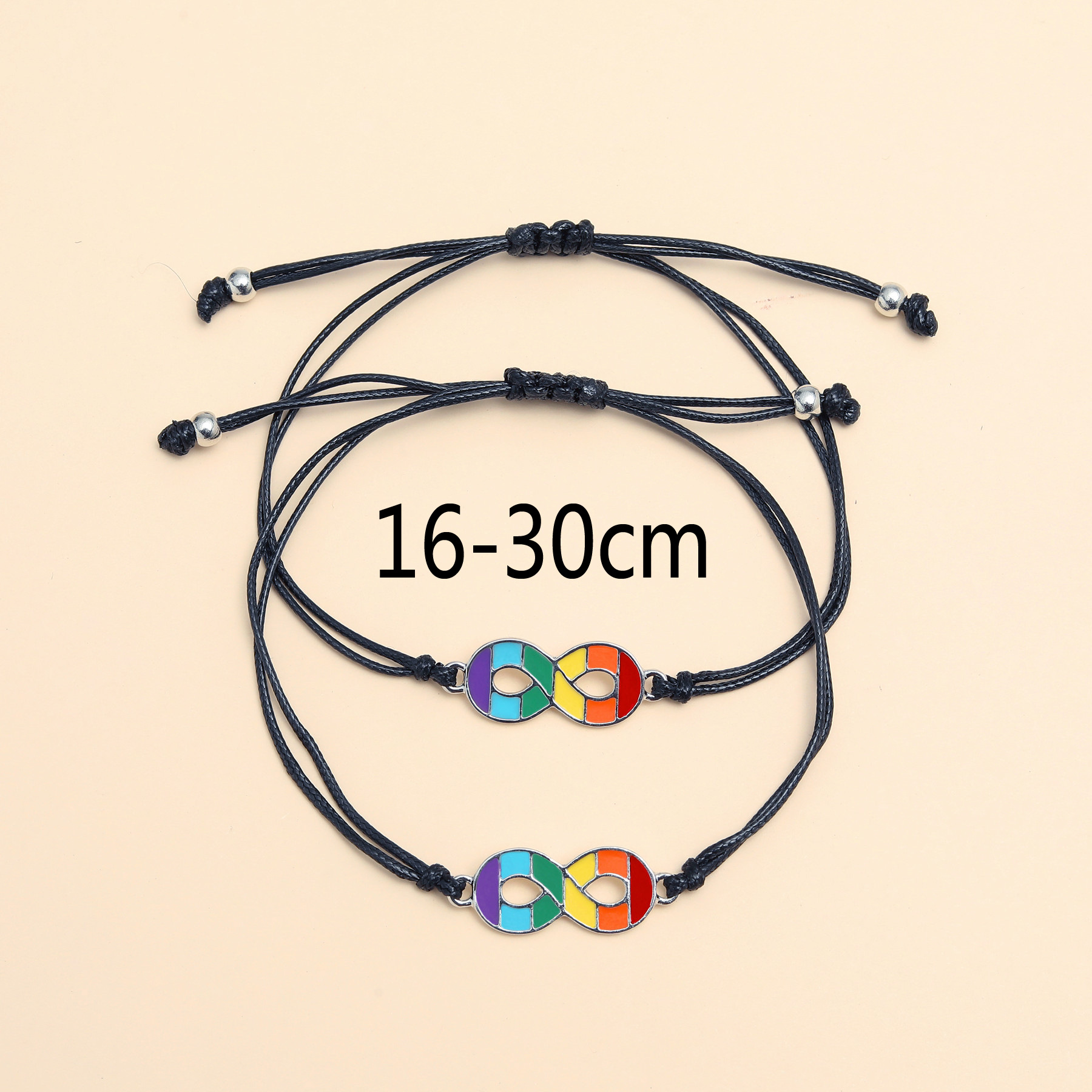2 Pieces Fashion Number Alloy Enamel Hollow Out Womenu0027S Bracelets
