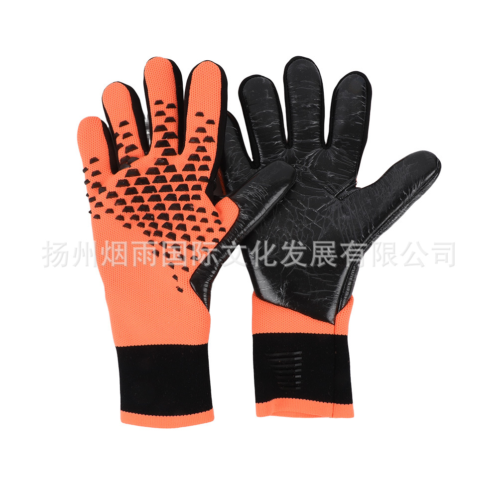 Nuevos guantes de portero de fútbol no estándar engrosados niños adultos entrenamiento competencia antideslizante guantes deportivos fabricante