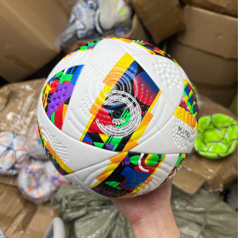 2024アメリカ大リーグのサッカーリーグのリーグ戦のpuは皮のサッカーの5番のボールの成人の試合の訓練を貼ります。|undefined