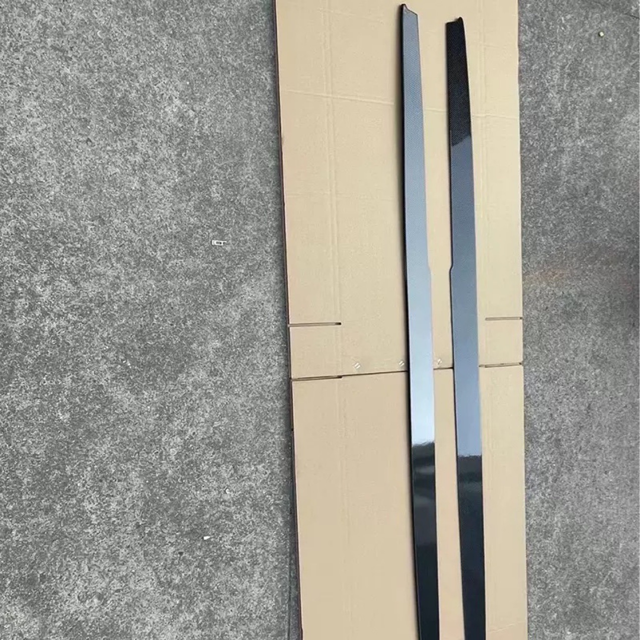 Suitable for Bmw 5 Series Side Skirts F10/F18 Side Skirts F10F18 Modified Mp Style Side Skirts Bright Black Side Skirts Side Spoilers