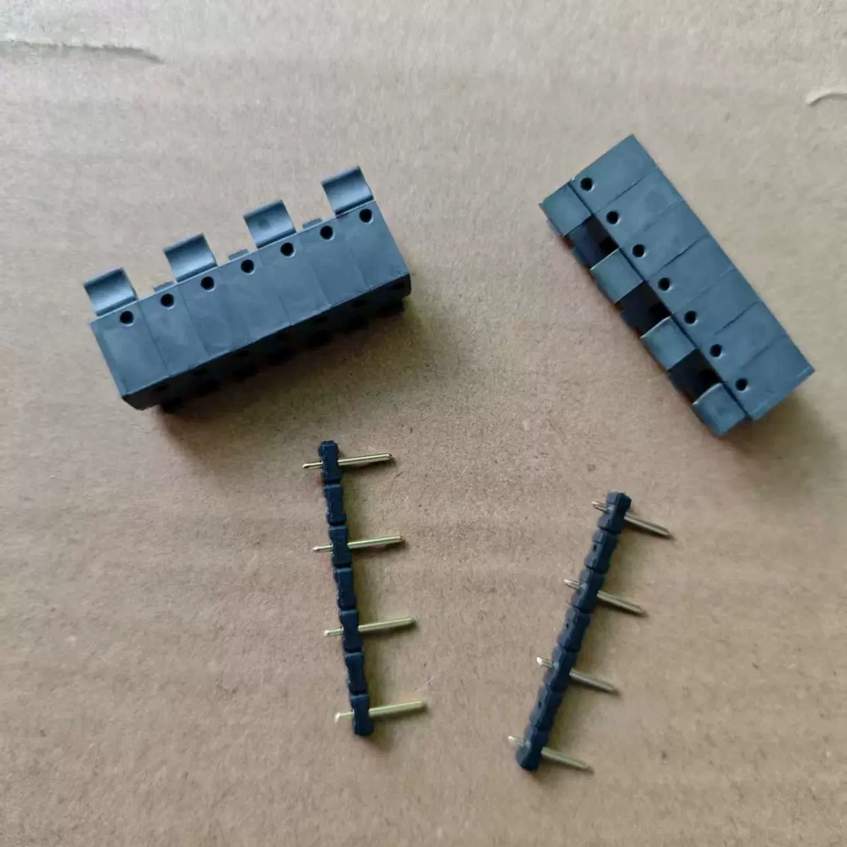 厂家定制免螺丝镀金插针JK148-500接线端子PCB端子连接器