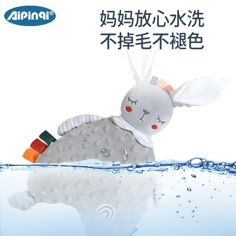 Aipinqi bebé dormir con muñeca de calmarse puede importar muñeca de calmarse nórdica, juguetes de peluche de frijoles en stock