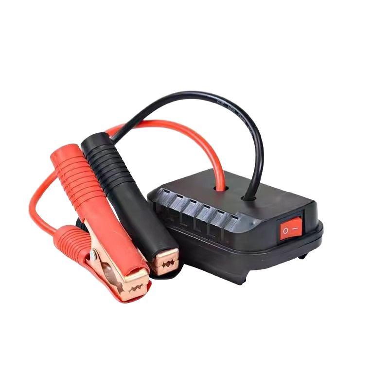Aplicable a Daiyi Muchieda convertidor de batería de litio cargador 18 llave eléctrica molino martillo motor arranque de emergencia
