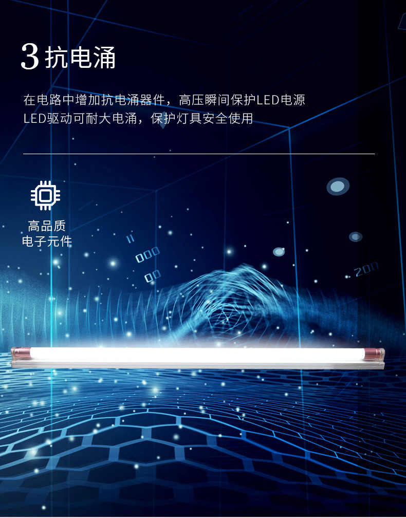 LED灯管一体化T5T8灯管照明教室家用长短款节能光管工厂大量批发-阿里巴巴