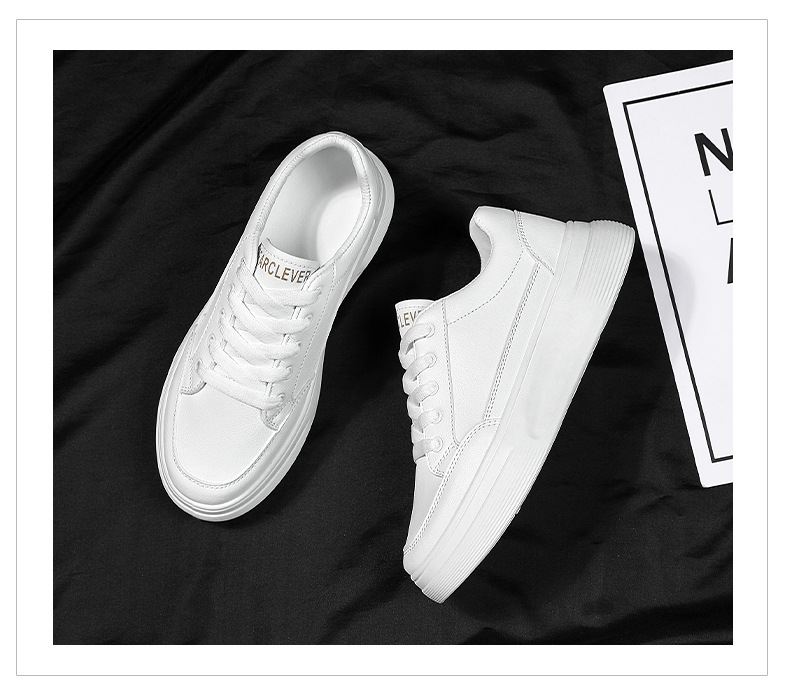 法米姿 秋季新款时尚圆头板鞋运动休闲单鞋