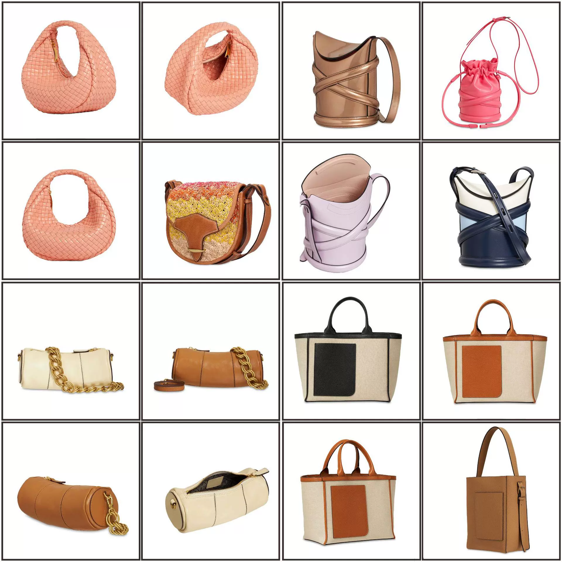 广州品牌女包包代工厂Bags OEM手提托特包牛皮单肩包定制外贸手袋