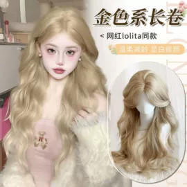 假发长卷发;长直发假发;假发马尾