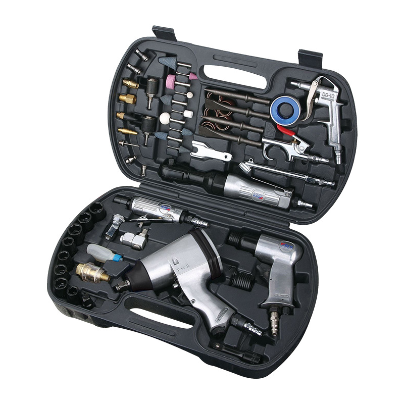 Herramientas de reparación y mantenimiento de automóviles multifuncionales personalizadas, herramientas neumáticas, herramientas de hardware de grado industrial, conjunto de herramientas de reparación de automóviles