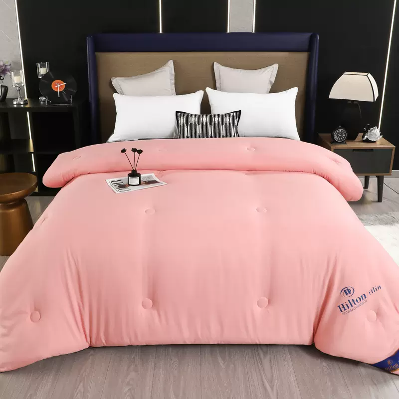 希尔顿逸林酒店大豆被子礼品被子礼盒装春秋冬被会销公司活动随手