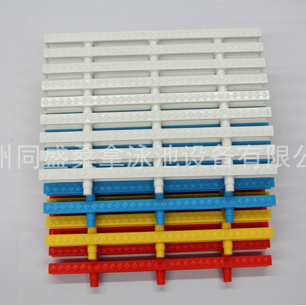 专业生产 泳池格栅 三接口防滑格栅ABS泳池防滑格栅批发