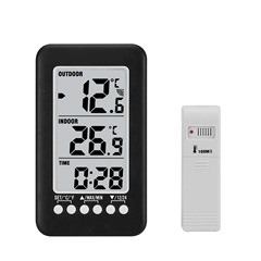 新型屋内外温度計無線温度計家庭用冷蔵庫冷凍庫最大最小記憶