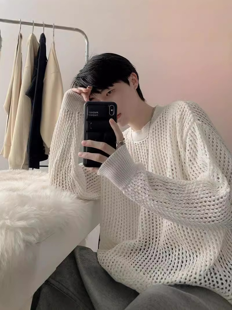 Knitted brand summer thin small design sweater