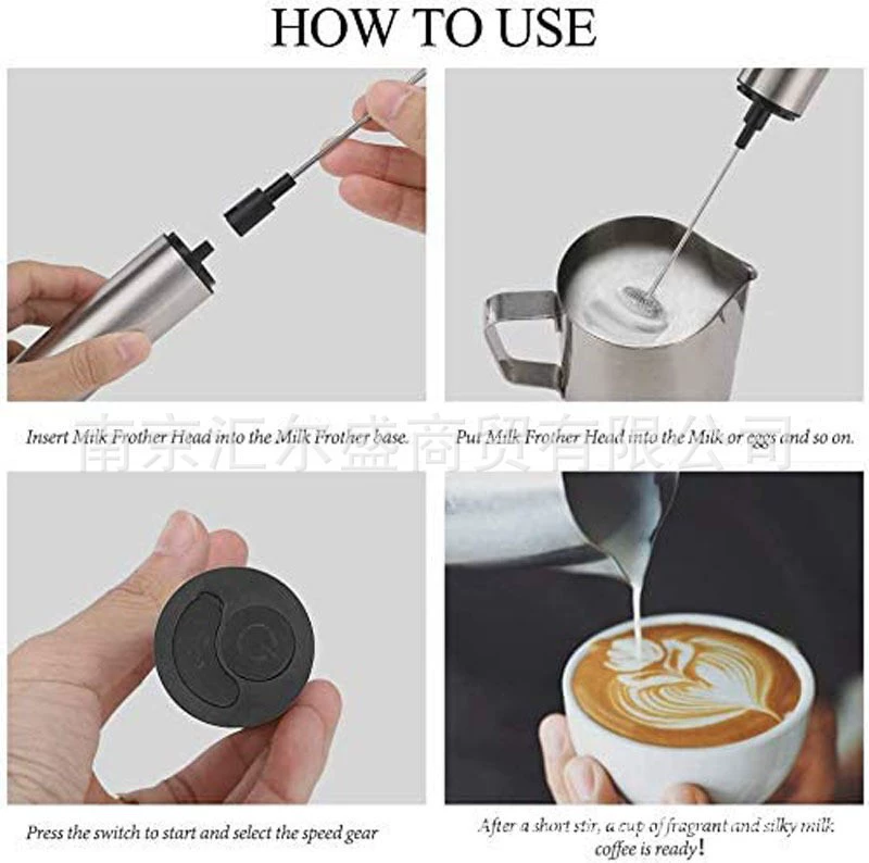 Handheld electric cream coffee mixing stick, breast pump