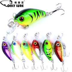 New Product Rocker Small Fat Frog Lure 4.5CM / 4G Foreign Trade Mouth False Lure Plastic Hard Lure Fishing Bait Factory