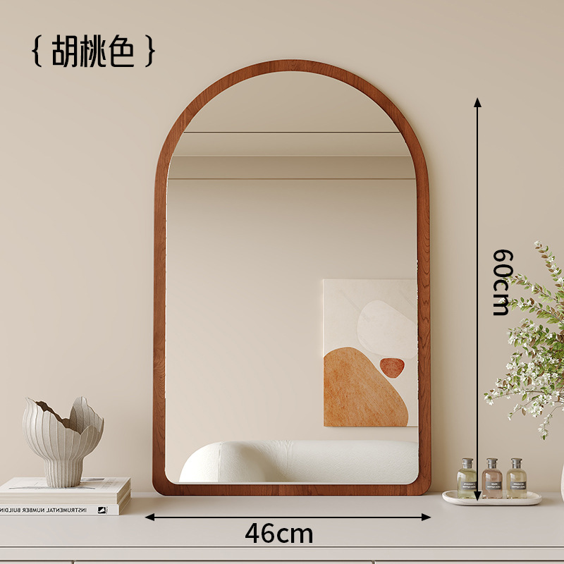 Espejo de maquillaje de nube francesa estilo antiguo retro mirillo de tocador espejo de pared espejo de baño espejo de decoración de forma especial