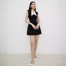 �ֻ�15�췢�����ʺڰ׷����ȹ�¿��ԼײɫV����������ȹ40027