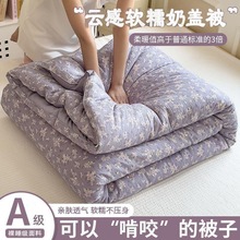 2025冬季新款冬被被子加厚保暖锁温被芯被褥学生宿舍单人被子被芯
