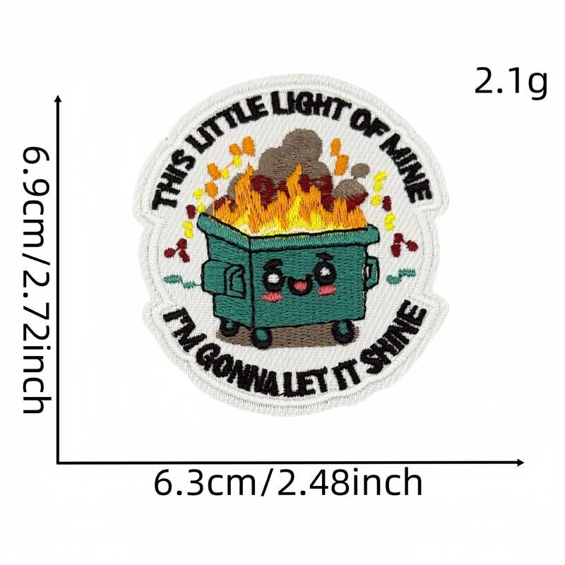 新しい動物布ステッカー漫画英語文字面白い刺繍コンピュータ刺繍割引卸売縫製とアイロンがけ可能|undefined