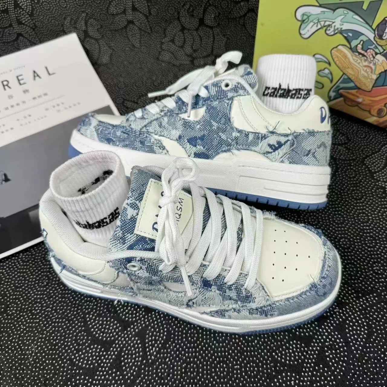 Weiße Freizeitschuhe Für Damen Und Herren Im Lässigen Skater-stil_voghion.com