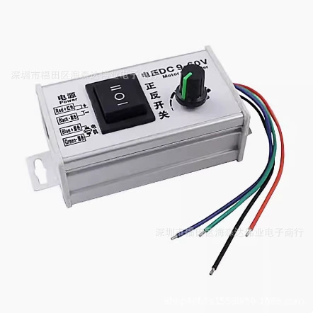 1000 Вт мощный ШИМ-регулятор скорости двигателя постоянного тока прямой и обратный переключатель управления скоростью 24 В 12 В DC9-60V затемнение