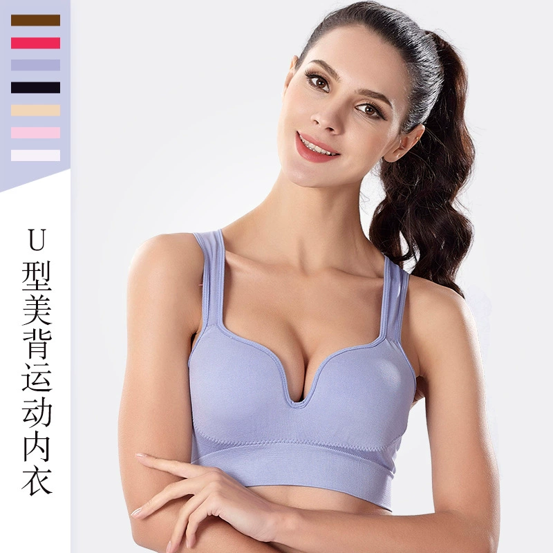 3D без стального кольца вертикально собрать спортивное нижнее белье женский бег фитнес-йоги бюстгальтер сна без следов большой размер бюстгальтер женский
