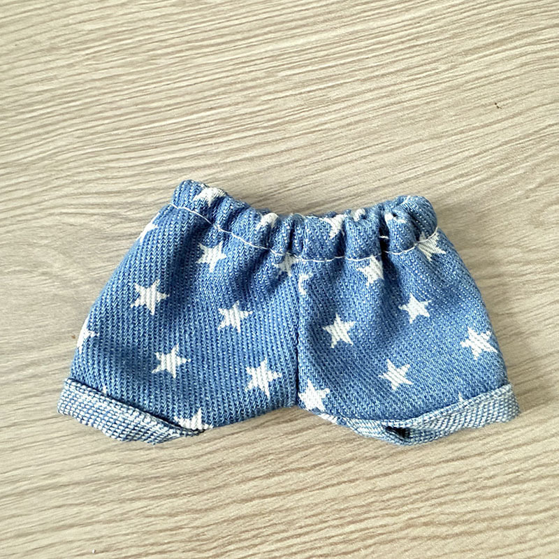仅售娃衣】一二三代钥匙扣Labubu衣服挂件拉布布娃衣星空牛仔背带|undefined