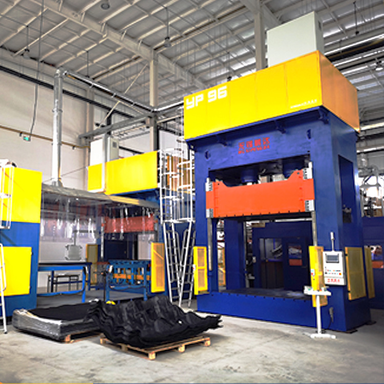 预成型出口标准伺服汽车内饰件液压设备 冲切复合衣帽架液压设备