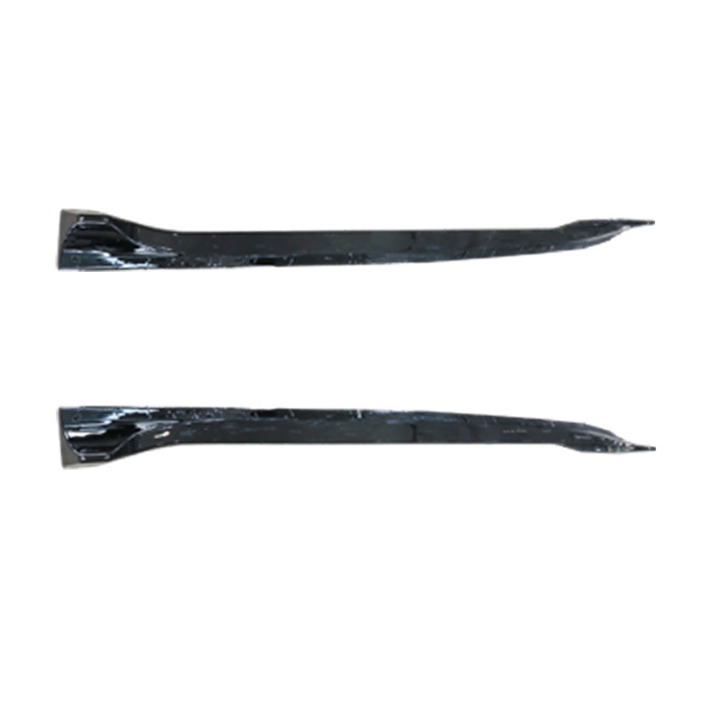 Suitable for the New Version of Tesla Model 3 Modified Surround Protective Parts, Anti-Scratch Side Skirts, Bright Black/Carbon Pattern