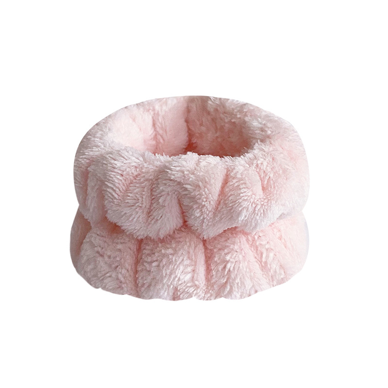 Amazon cross-border franela banda de pelo pulsera conjunto de pulsera absorbente de las mujeres deportes tie-dyed pulsera traje de vacío