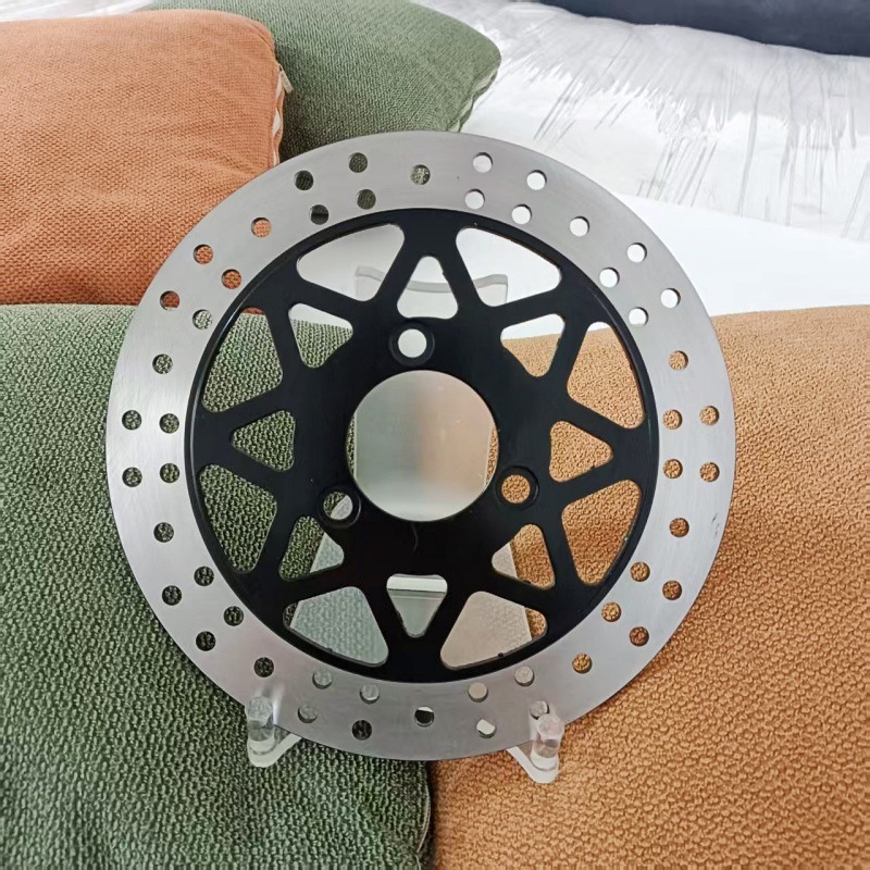 Modified Motorcycle 240/58/70 Three-Hole Electric Vehicle Front and Rear Disc Brake Disc Pedal Electric Vehicle Modification Parts